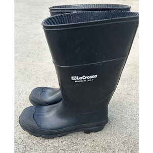 LaCrosse Rubber  Waterproof Wellington Rain Mud Boots Made USA Men's Size 12